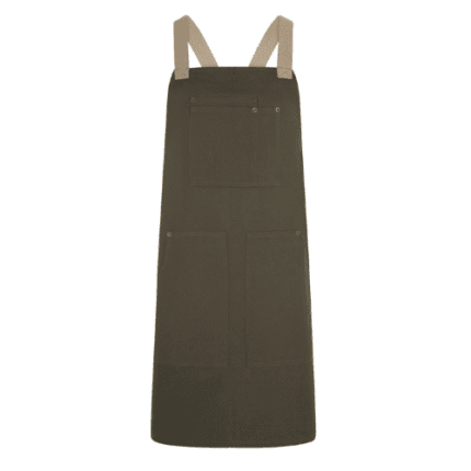 Dvobojna platnena kecelja